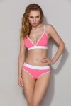 PS007 PANTIES pink stringi bawełniane