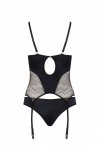LAGERTA CORSET Czarny gorset