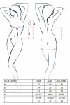 VELIA CORSET Czarny gorset