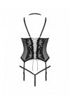 Bielizna-Alessya gorset czarny M/L