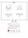 Bielizna-860-SET-2 komplet 2-częściowy biały  S/M