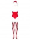 Bielizna-Kissmas body czerwone  S/M