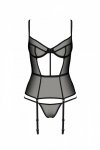 VARELLA CORSET Czarny gorset