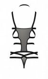 HAGAR CORSET Czarny gorset