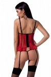CHERRY CORSET Wiśniowy gorset
