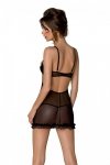 MARINA CHEMISE Czarna koszulka