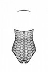 BS087 Bodystocking Czarny