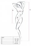 BS097 Bodystocking Czarny
