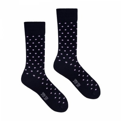 Spox Sox Purple dots Ponožky