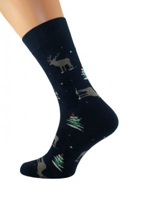 Bratex 3008 X-Mass Socks Pánské ponožky