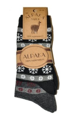 RiSocks Alpaka Wolle 2216 A'2 Dámské ponožky