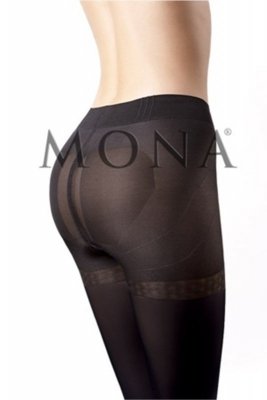 Mona 50 den Micro Push Up plus Punčochové kalhoty