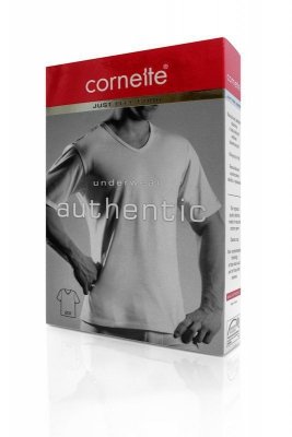 Cornette Authentic 201 new černé plus Pánské tričko