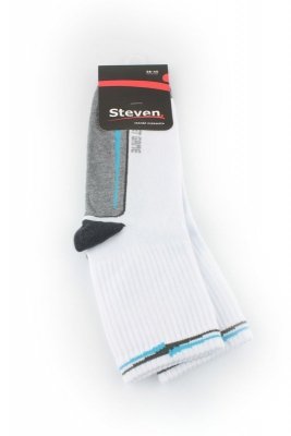 Steven Sport 060 156 bílé Ponožky
