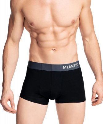 Atlantic 1180 černé Pánské boxerky