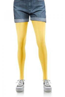 Sesto Senso Hiver 40 DEN Punčochové kalhoty žluté