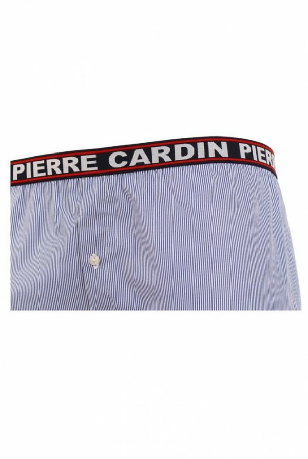 Pierre Cardin P3 tmavě modré pruhy Pánské šortký