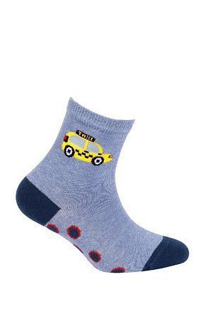 Wola W24.P01 2-6 lat chlapecké ponožky, s vzorem