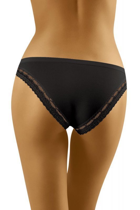 Wol-Bar Soft Floppy černé Kalhotky