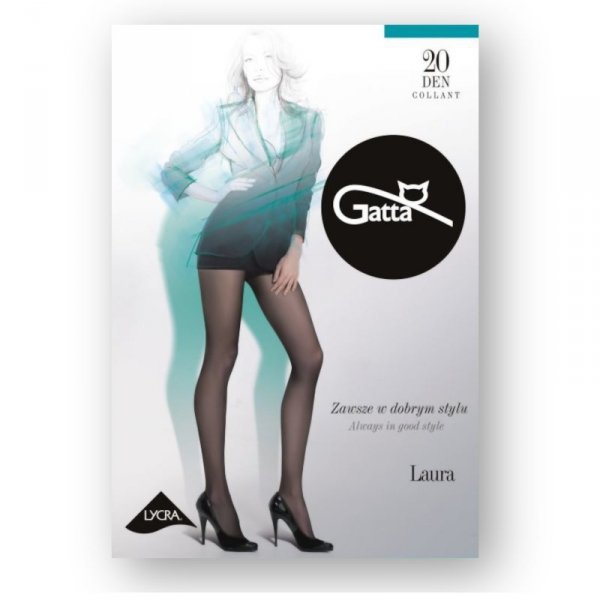 Gatta Laura 20den plus 6 Punčochové kalhoty