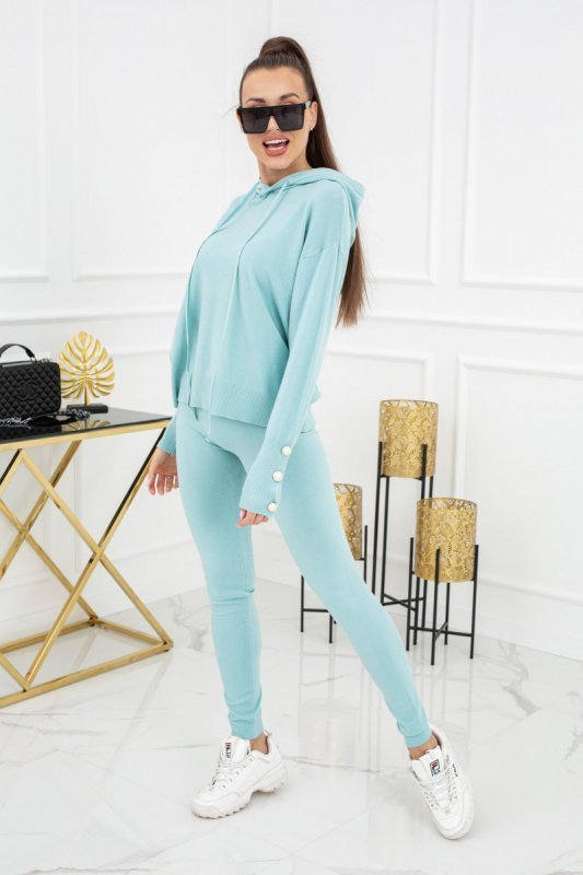 Vittoria Ventini Kim Pearl Buttons PU1121 Mint Komplet