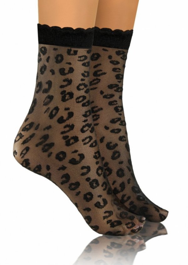 Sesto Senso Fashion vzor 05 pikot Dámské ponožky
