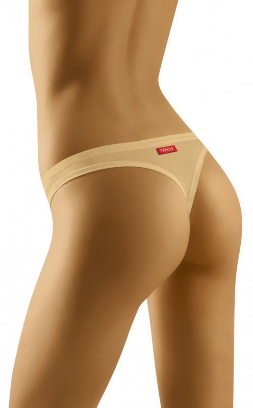 Wol-Bar Simple Soft béžová Tanga