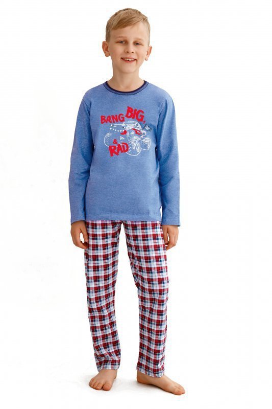 Taro Mario 2650 modré Chlapecké pyžamo