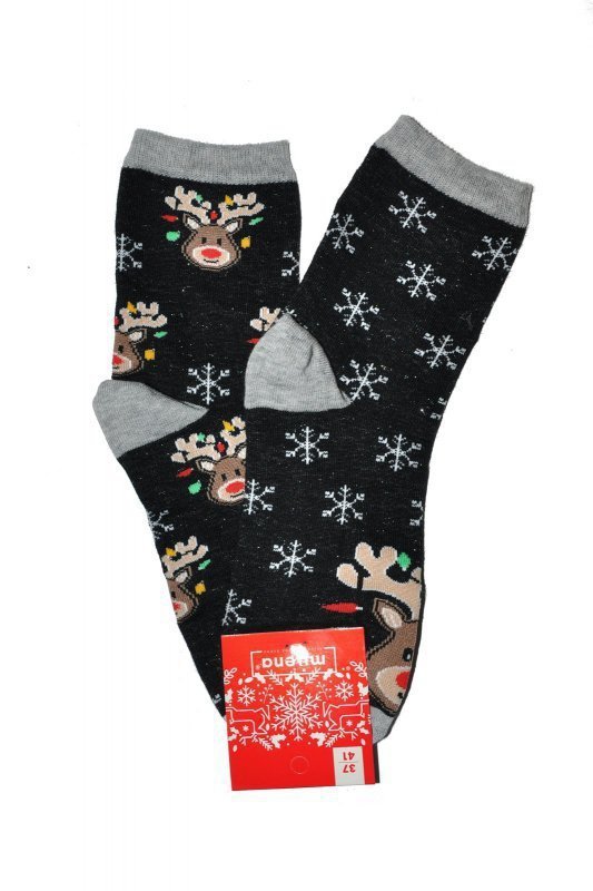 Milena 1283 vánoční Dámské ponožky