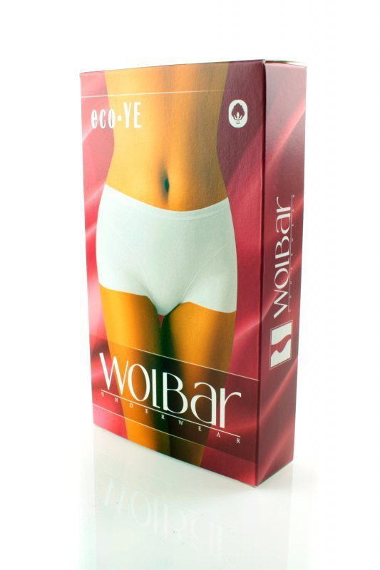 Wol-Bar Eco-YE černé Kalhotky