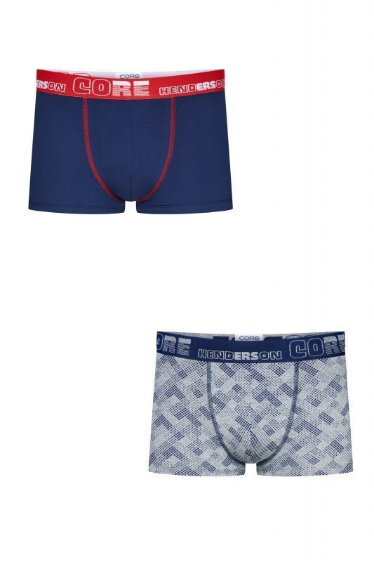 Henderson Nerd 39778  2- pak Pánské boxerky