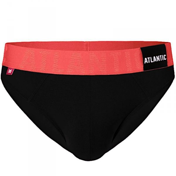Atlantic 1566 R1 černé Pánské slipy