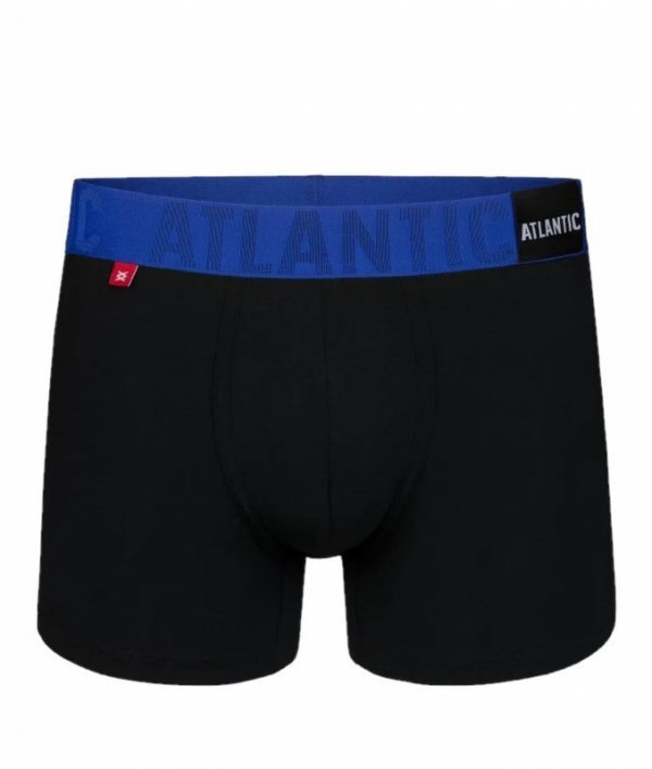 Atlantic 1188 černo-modré Pánské boxerky