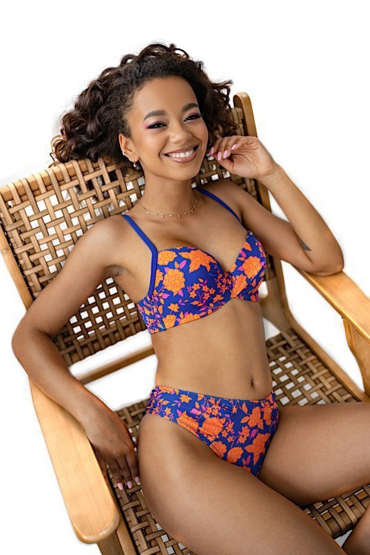 Kris Line Rodos brassiere cobalt Plavková podprsenka
