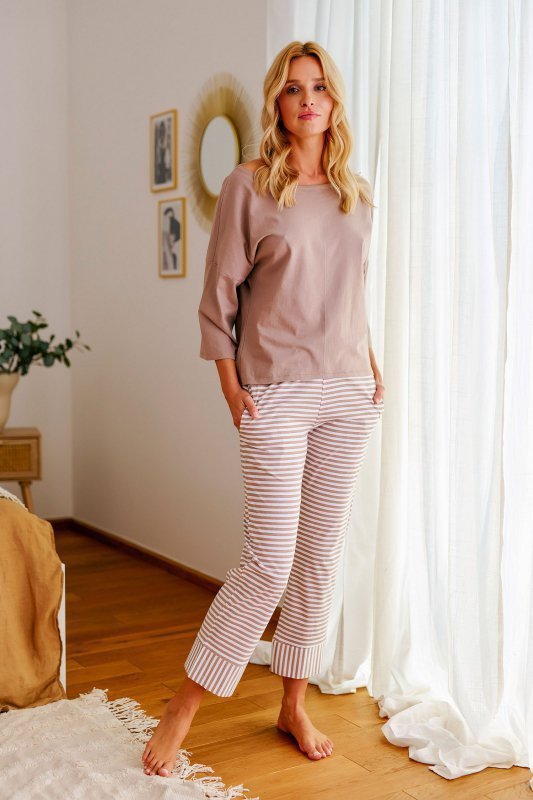 Doctor nap PM 5119 béžové plus Dámské pyžamo