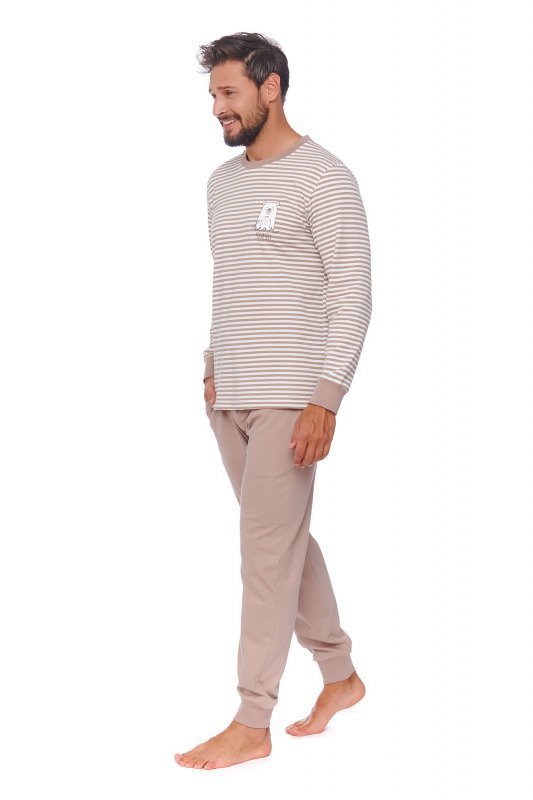 Doctor nap PMB 4530 béžové Pánské pyžamo