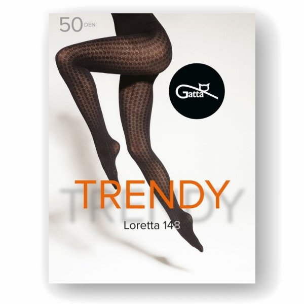 Gatta Loretta 148 černé Punčochové kalhoty