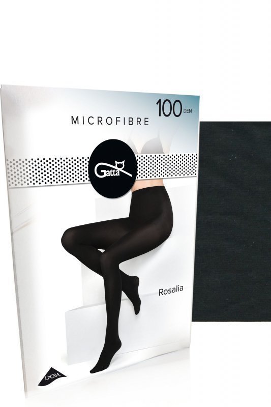 Gatta Rosalia microfibre 100 den nero Punčochové kalhoty