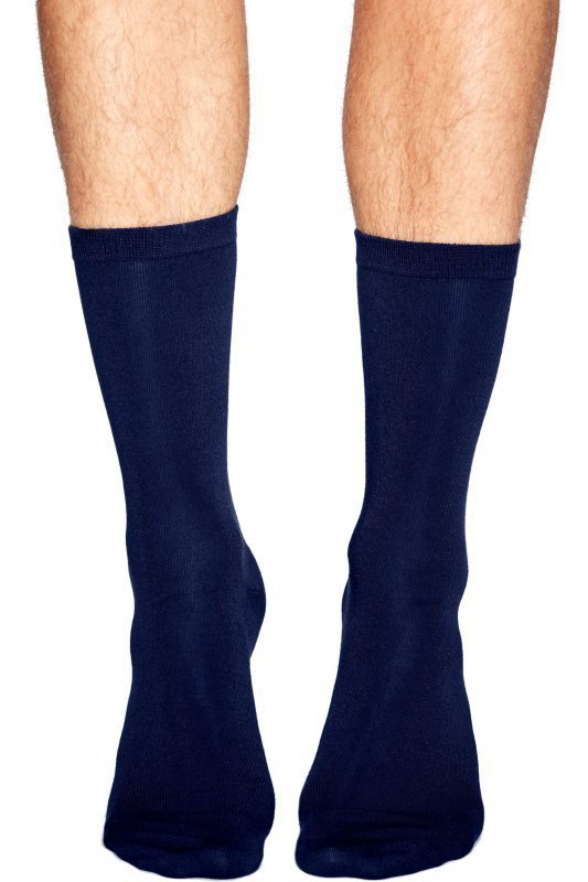 Henderson 23569 tmavě modré Oblekové ponožky