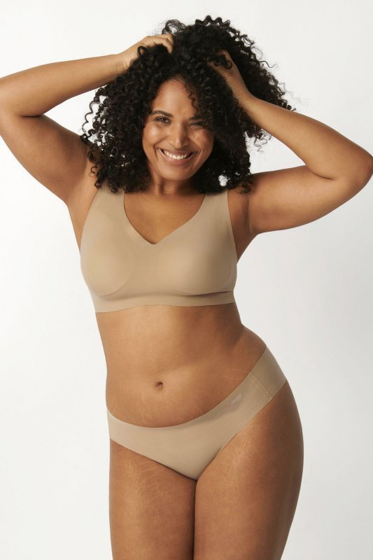 Sloggi Bralette Zero Feel EX koniak Podprsenka vyztužená