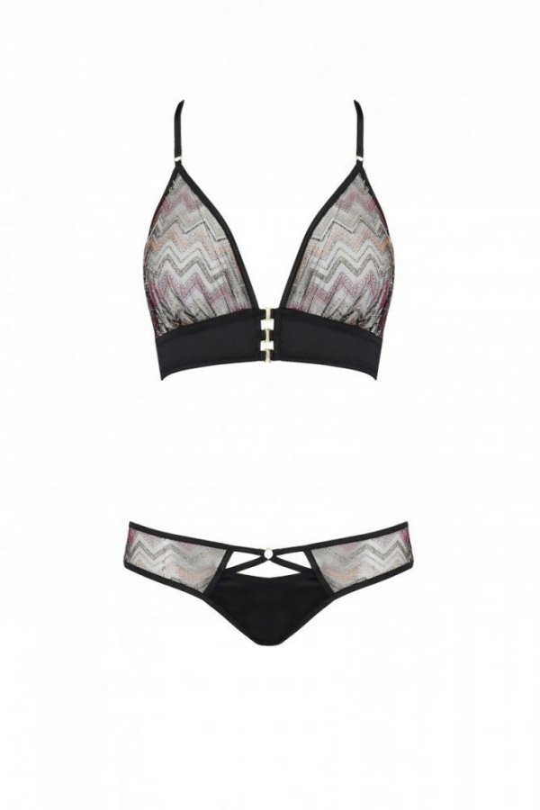 LAGERTA BIKINI Czarny zestaw dwuczęściowy
