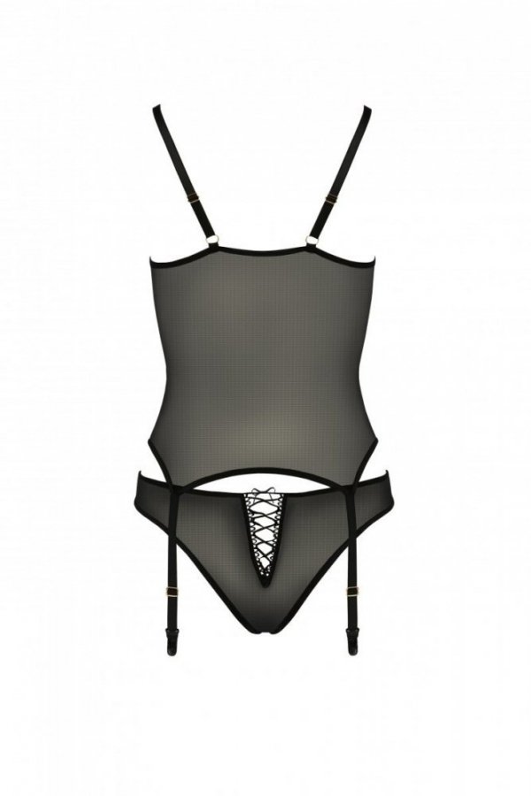 LARA CORSET Czarny gorset