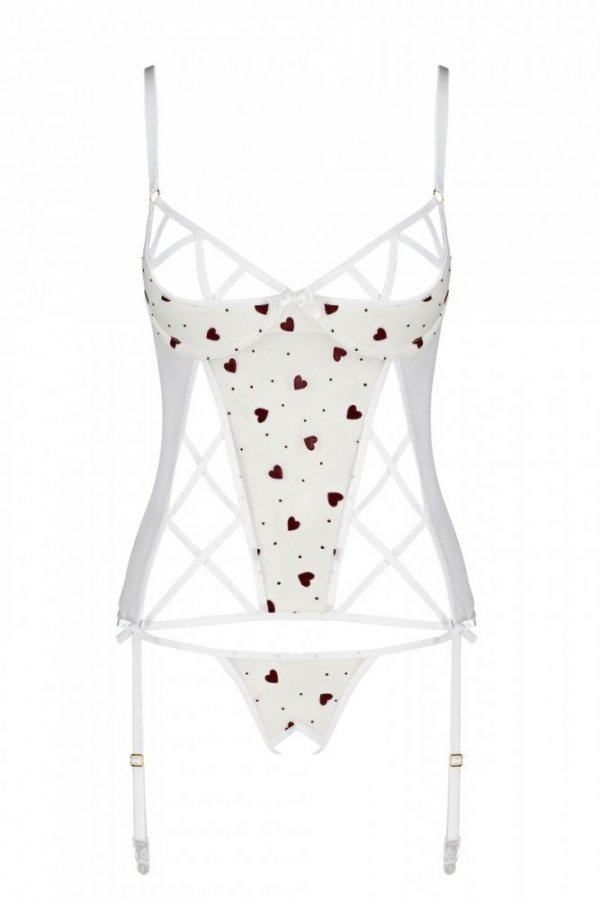 LOVELIA CORSET Biały gorset