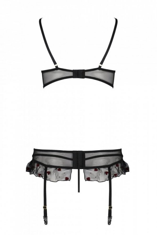 LOVELIA SET Czarny zestaw dwuczęściowy