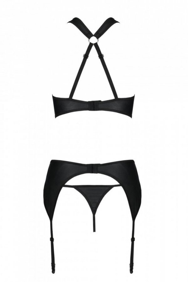 AMANDA SET Czarny zestaw dwuczęściowy