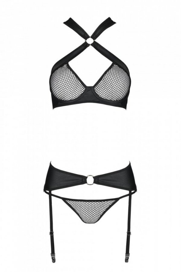 AMANDA SET Czarny zestaw dwuczęściowy