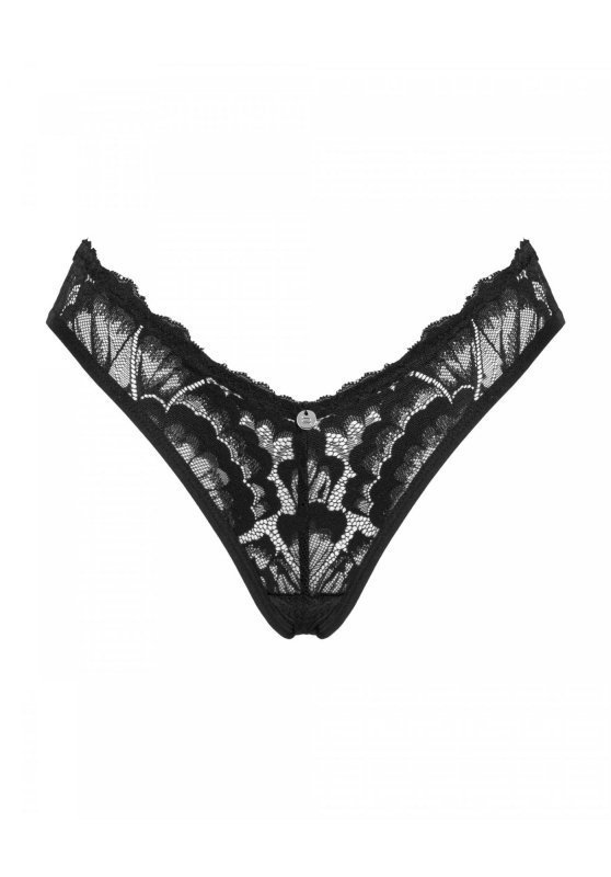 Bielizna-Alessya figi czarne  XS/S