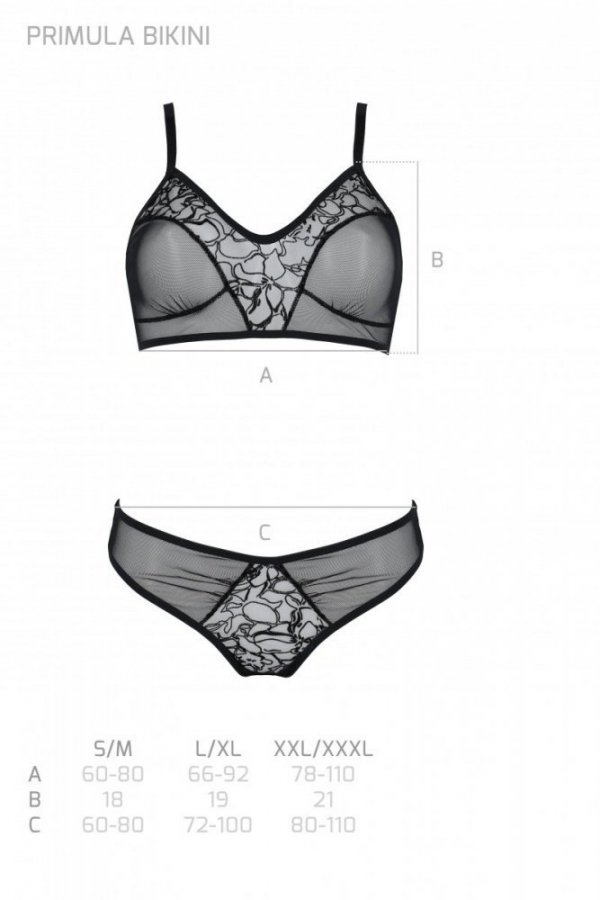 PRIMULA BIKINI Czarny zestaw dwuczęściowy