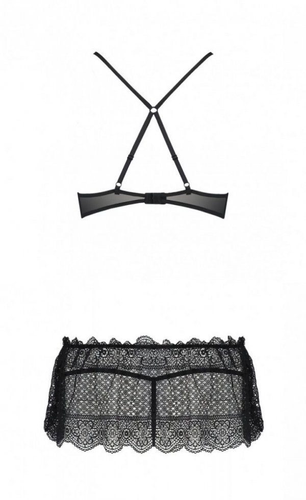 YONA CHEMISE Czarna koszulka