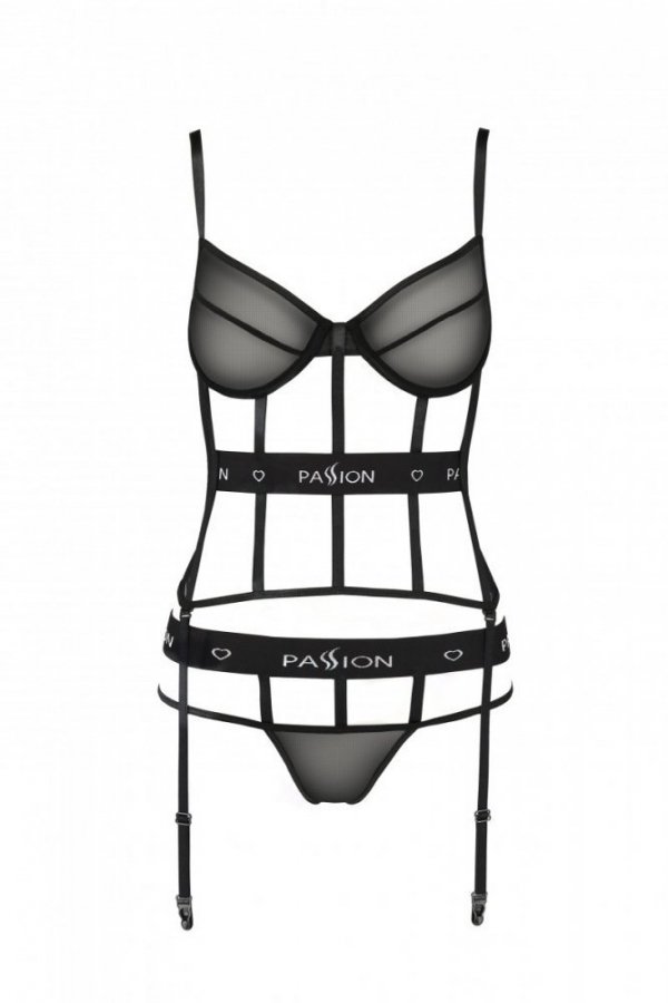 KYOUKA CORSET Czarny gorset